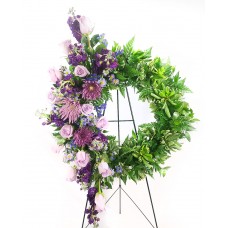 Lavender Reflections 18" Wreath